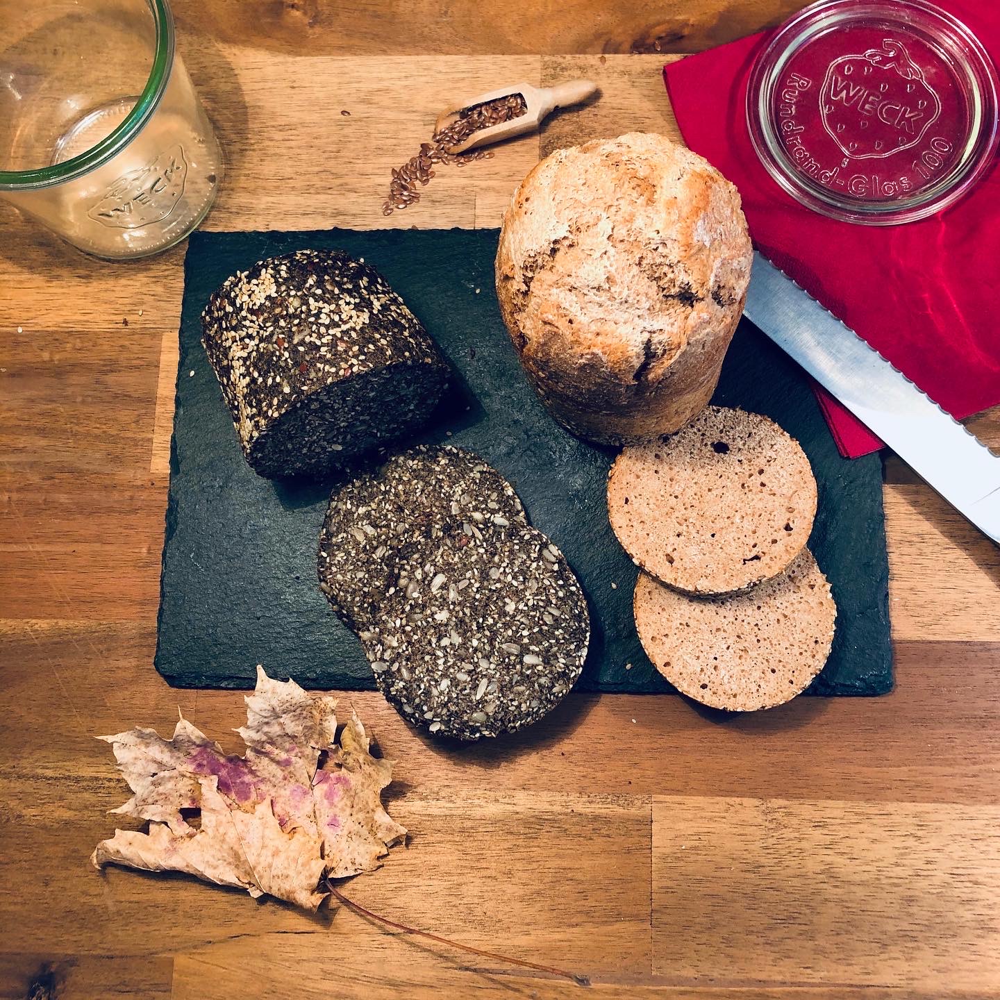 [basisch & basenüberschüssig] Brot aus dem Einweckglas in 2 Varianten – Rezept